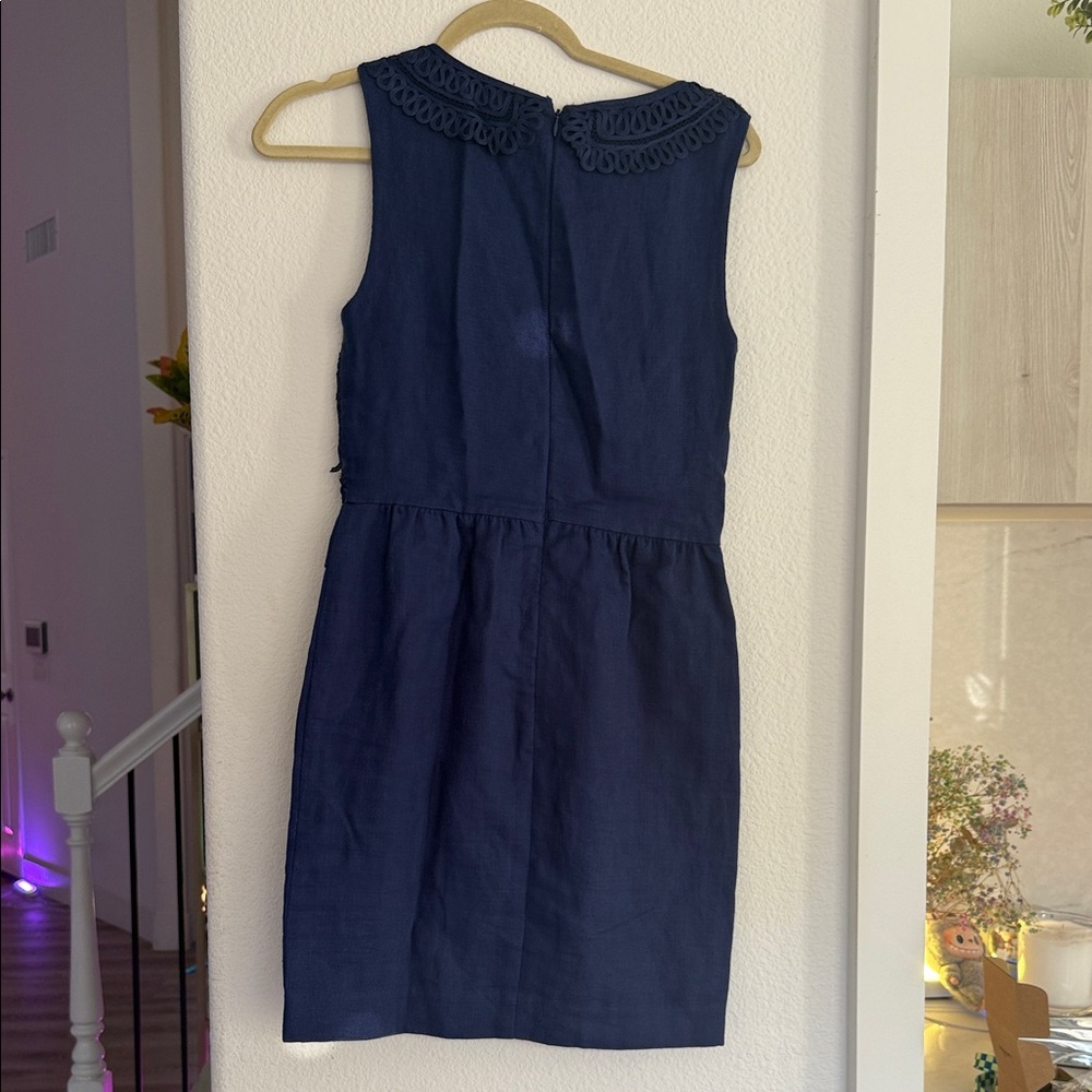 Philip Lim Navy Blue Sleeveless Dress 0 - Picture 6 of 6